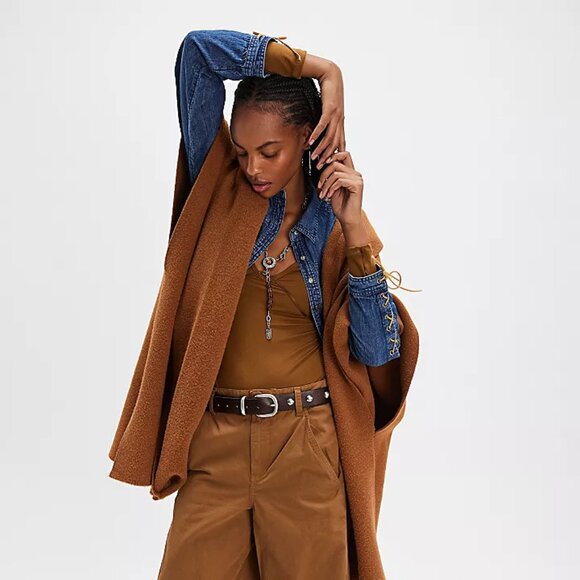 NEW Lala Lace Button Down denim for women - Picture 4 of 5